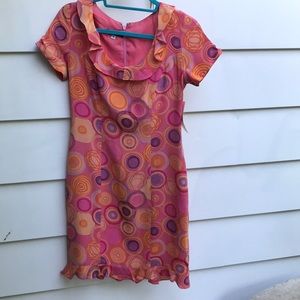 Visage Royal Print Vintage Dress